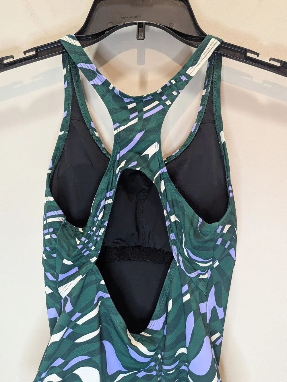 Kt By Knix Period Swim Sport One Piece Geometric Swimsuit Size M